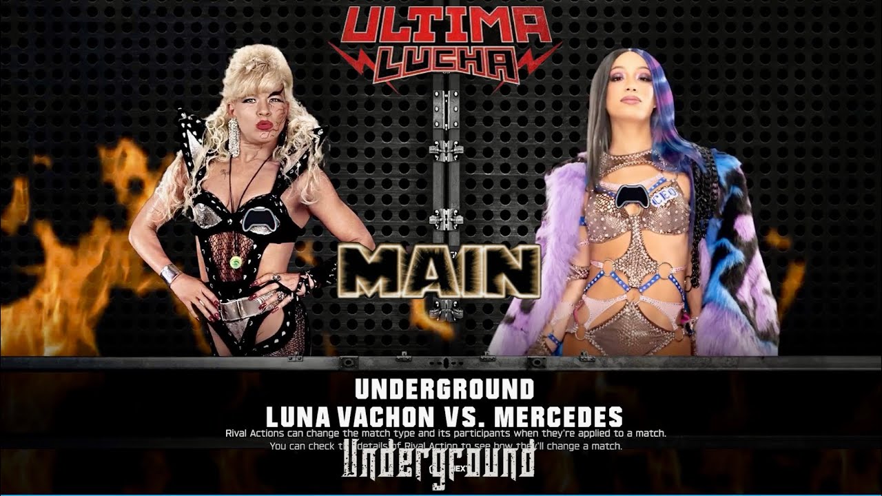 WWE2K25 UNIVERSE💭 ULTIMA LUCHA Sep wk1, Luna Vachon vs Mercedes Mone FULL MATCH X|S