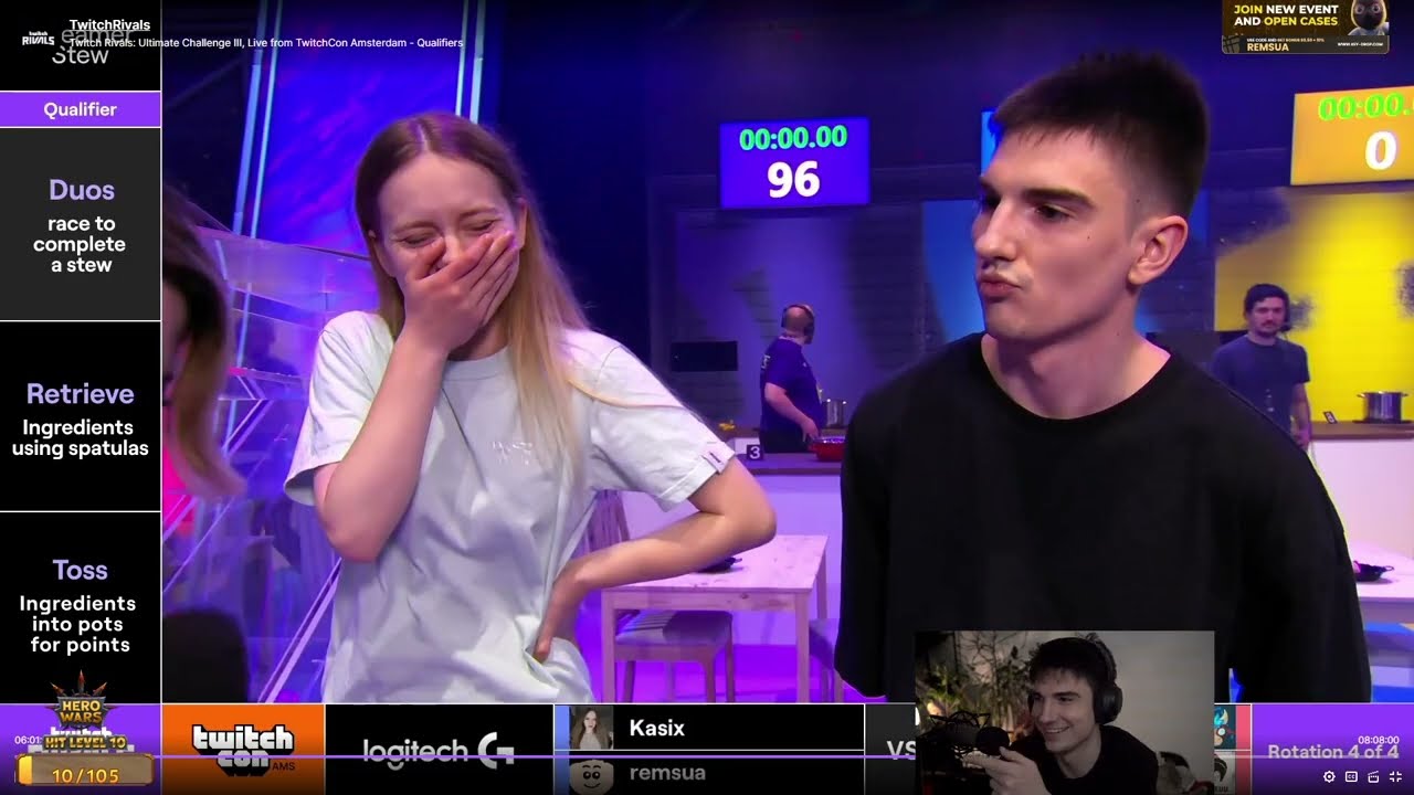 REMEK WSPOMNIENIA Z TWITCH RIVALS