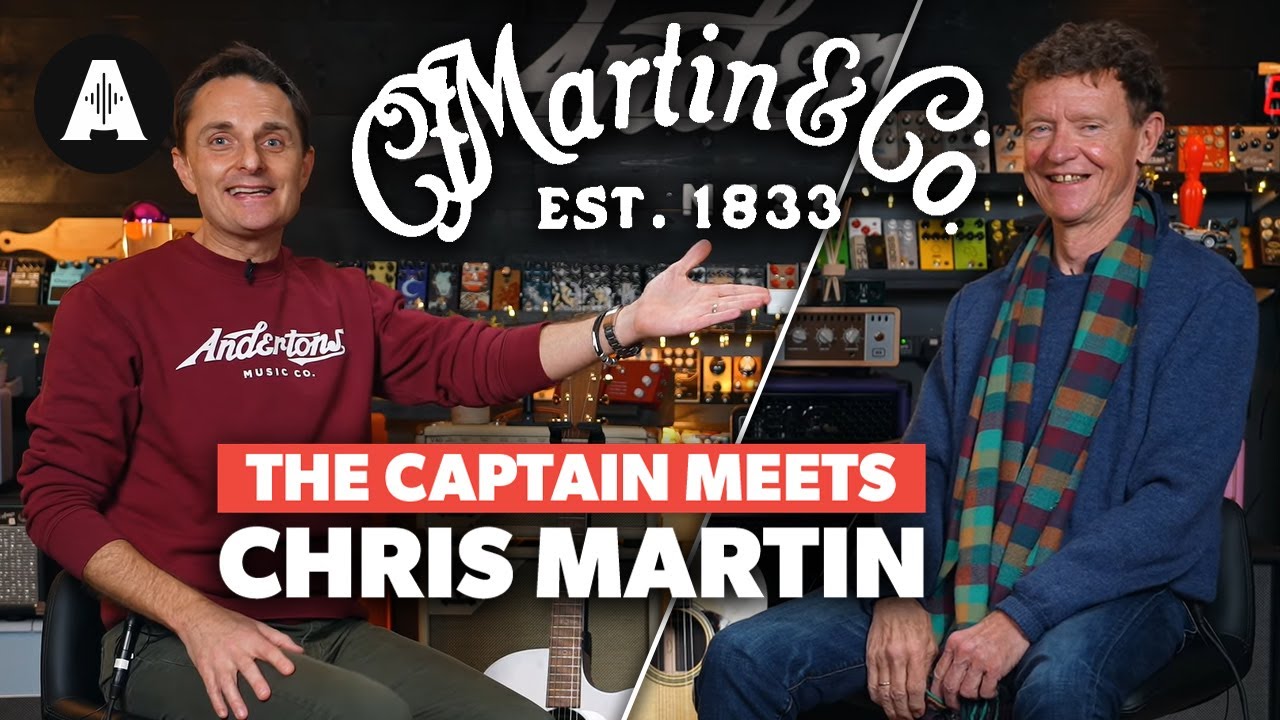 The Captain Meets Chris Martin (Chairman of Martin Guitars)