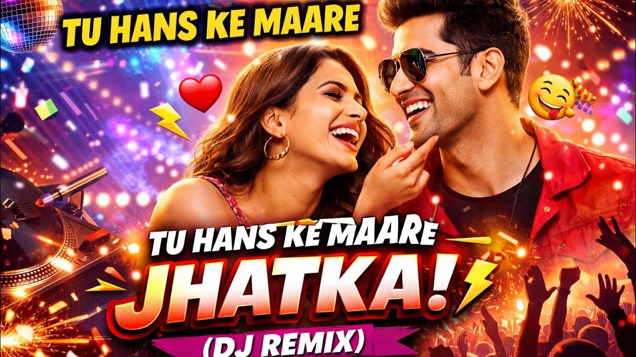 Tu Hans Ke Jhatka 😄💥 | DJ Remix | Funny Romantic Love Song | New Hindi Song 2026