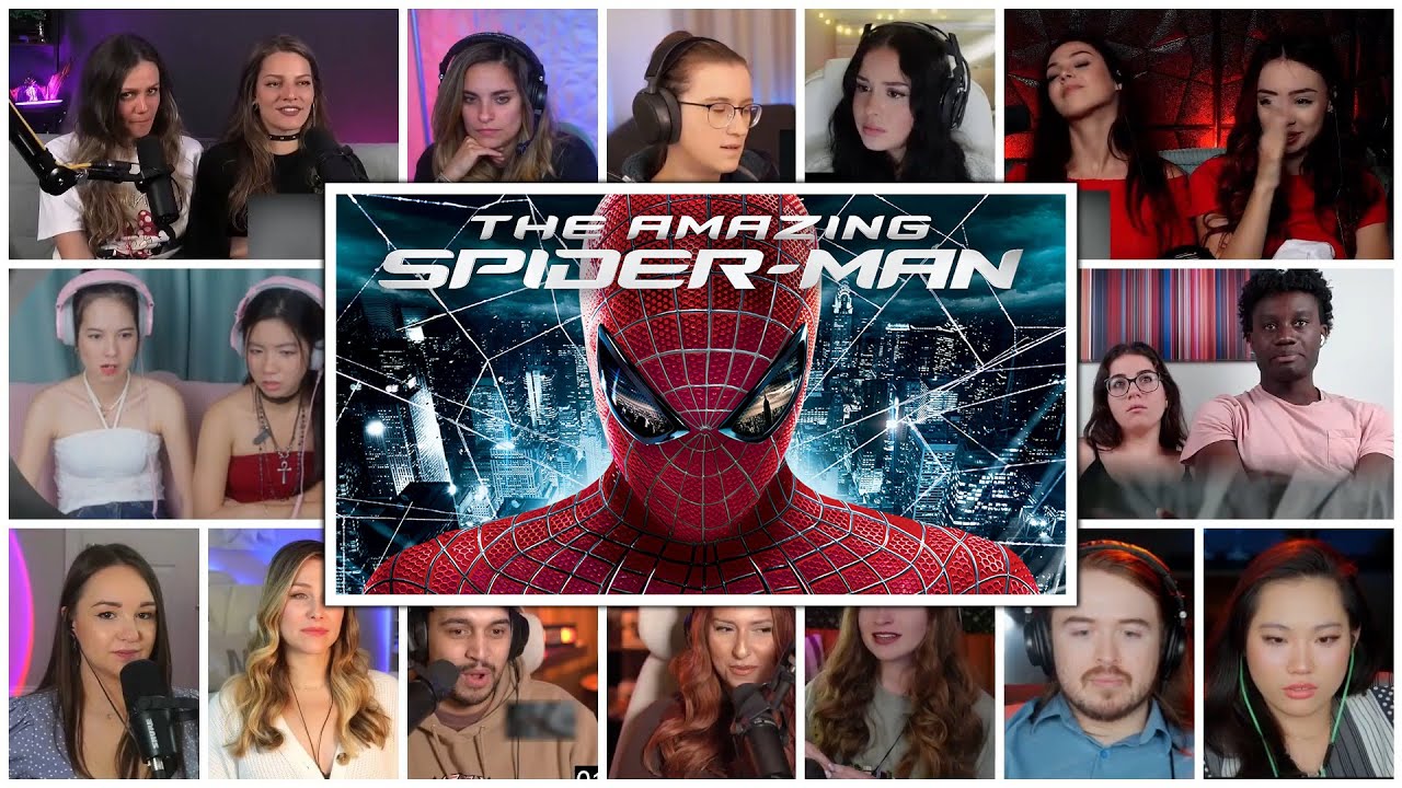 The Amazing Spider-Man (2012) Reaction Mashup