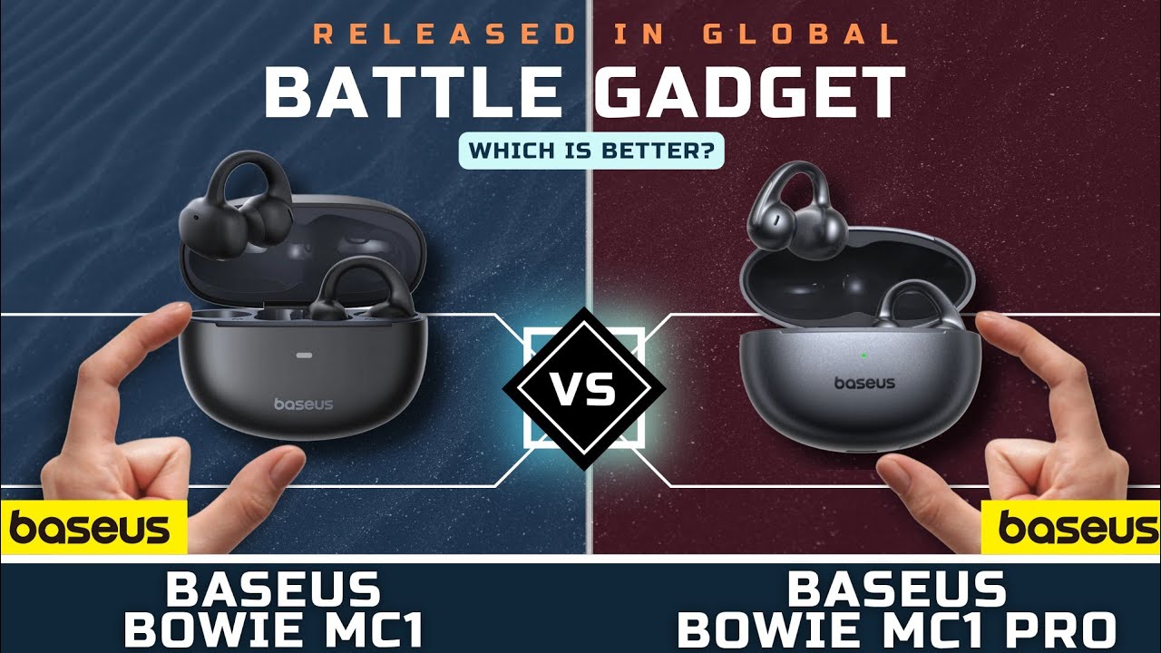 TWS BASEUS BEST 2025!! BASEUS BOWIE MC1 VS BASEUS BOWIE MC1 PRO | WHICH IS BETTER?