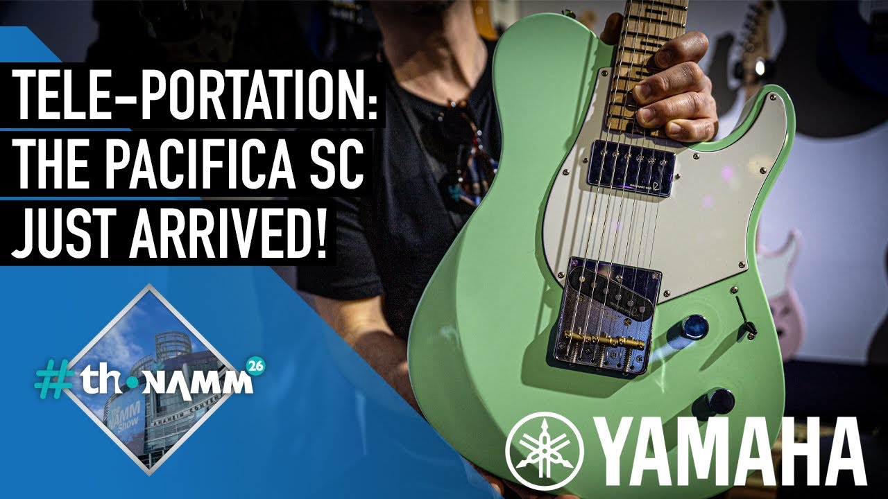 New Yamaha Pacifica SC Models | #thoNAMM26