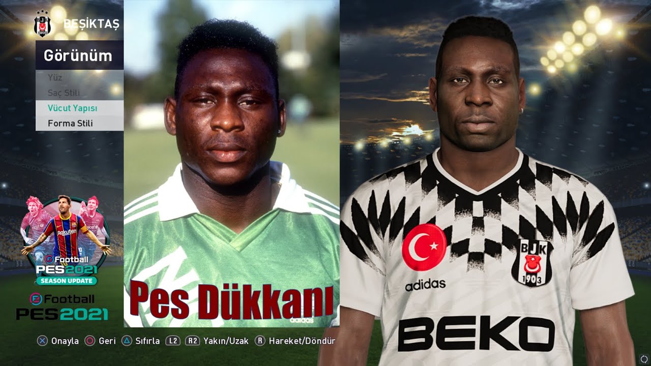 PES 2021 Classic Face - Daniel Amokachi