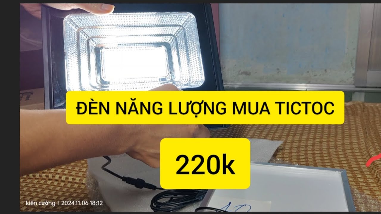 Những đèn năng lượng mặt trời đã mua dùng được không. đêm masa đã hư, mua phí tiền