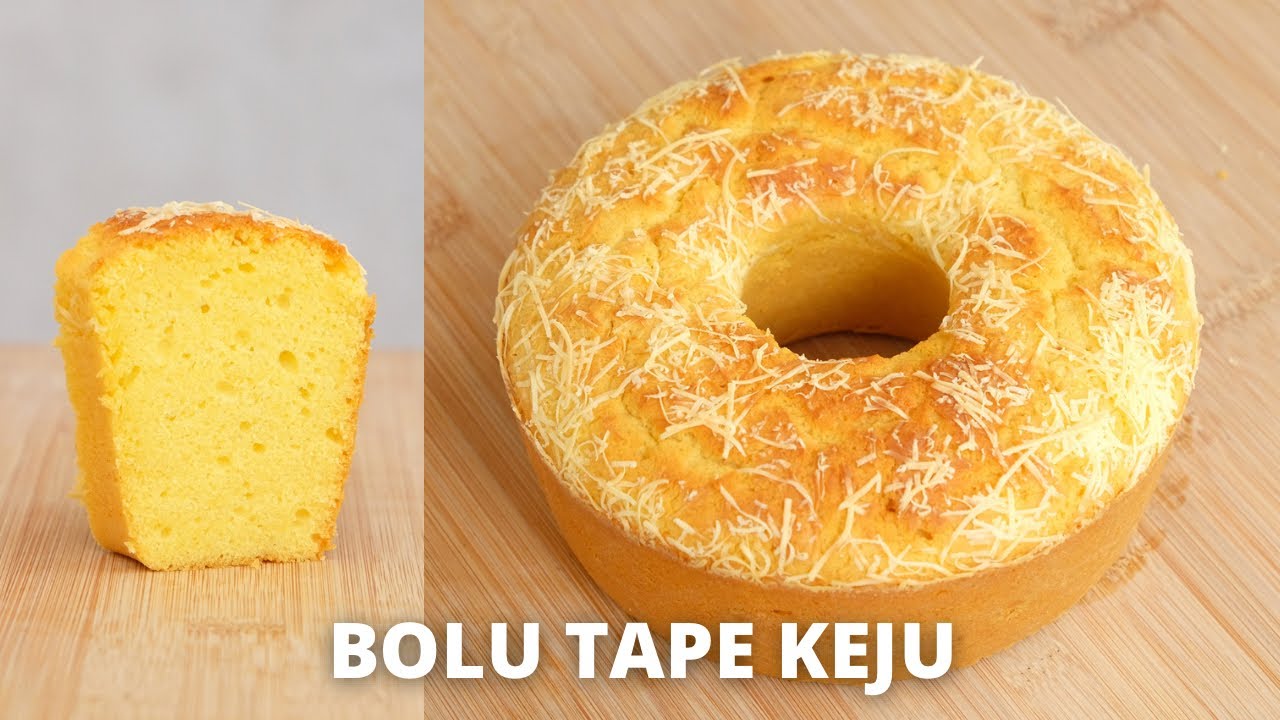 Lembut dan legit banget! BOLU TAPE KEJU!