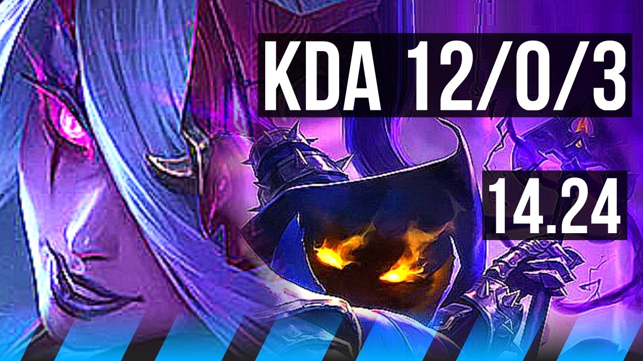 KATARINA vs VEIGAR (MID) | 12/0/3, Legendary, 6 solo kills | VN Challenger | 14.24
