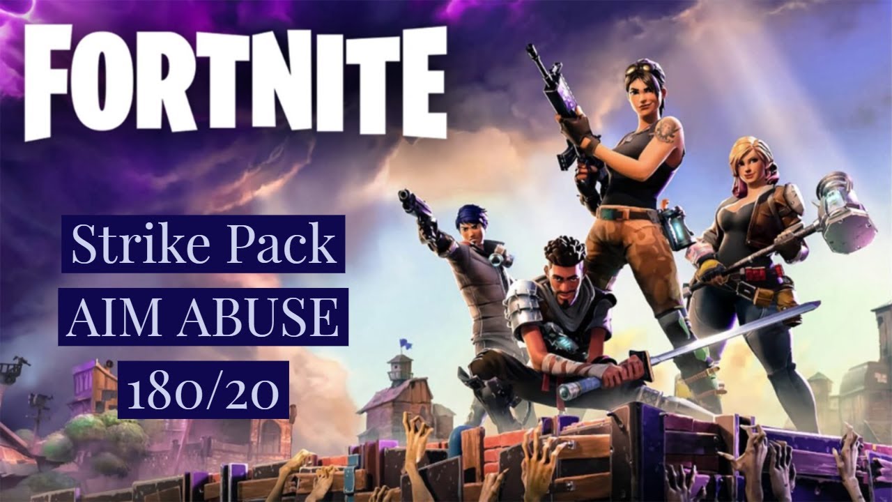 FORTNITE AIM ABUSE FAST (180/20) MONTAGE