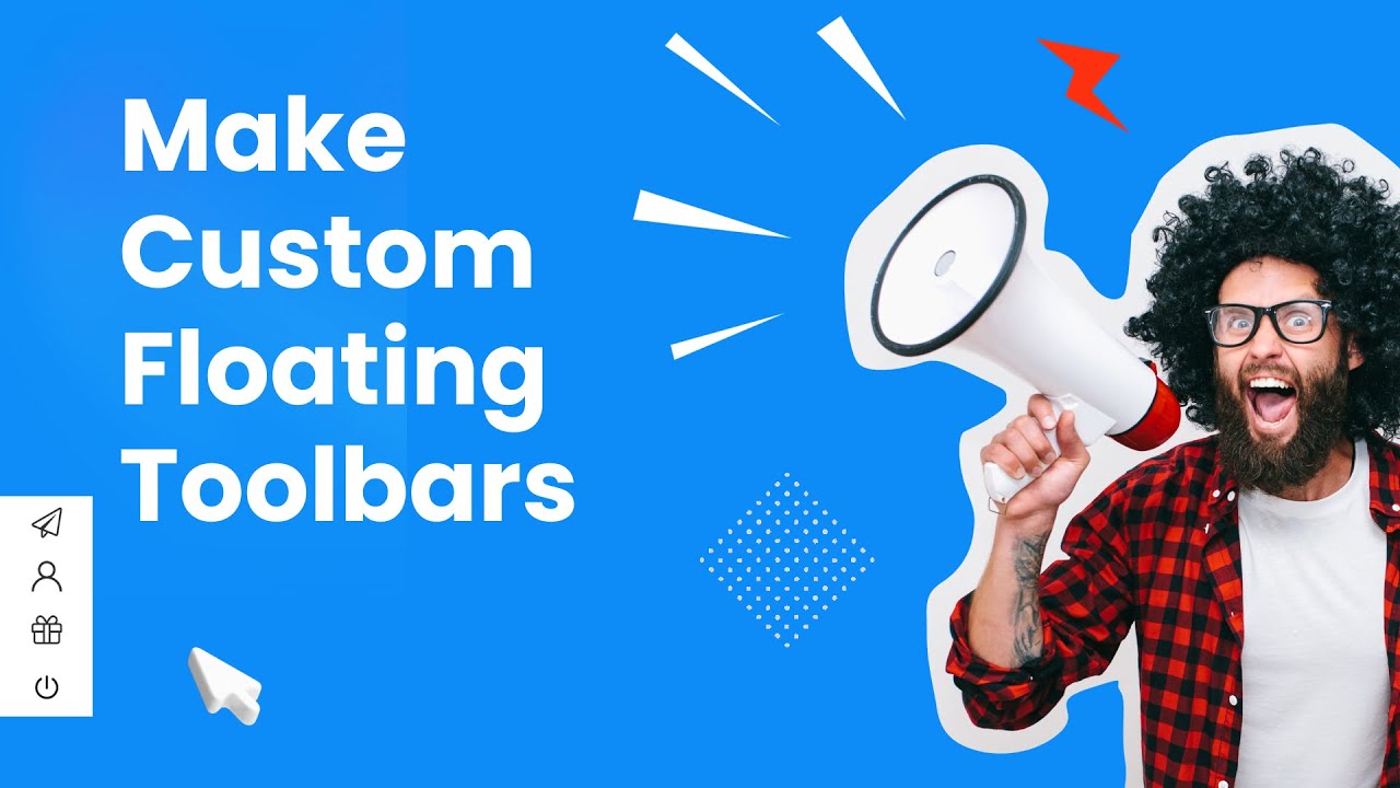 How to make floating panels and toolbars in Wordpress