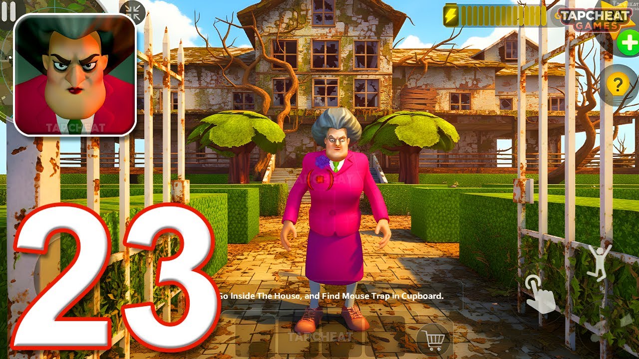 Scary Teacher 3D - Gameplay Walkthrough Part 23 - Classic vs Poki Pranks Miss T (Android, iOS)