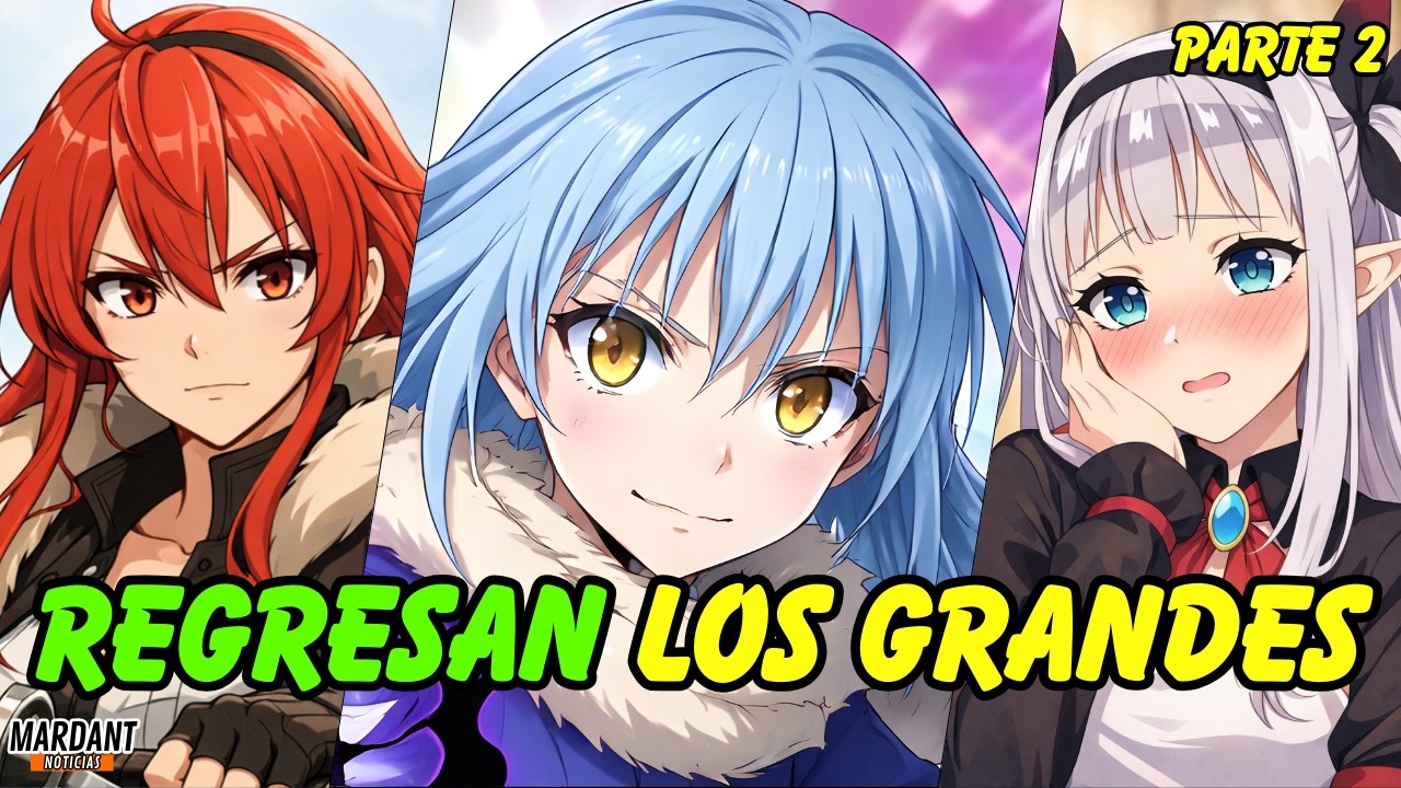 🔥 ISEKAI CONFIRMADOS 2026 (Parte 2): Slime T4 (3 abril) + Mushoku T3 (julio)