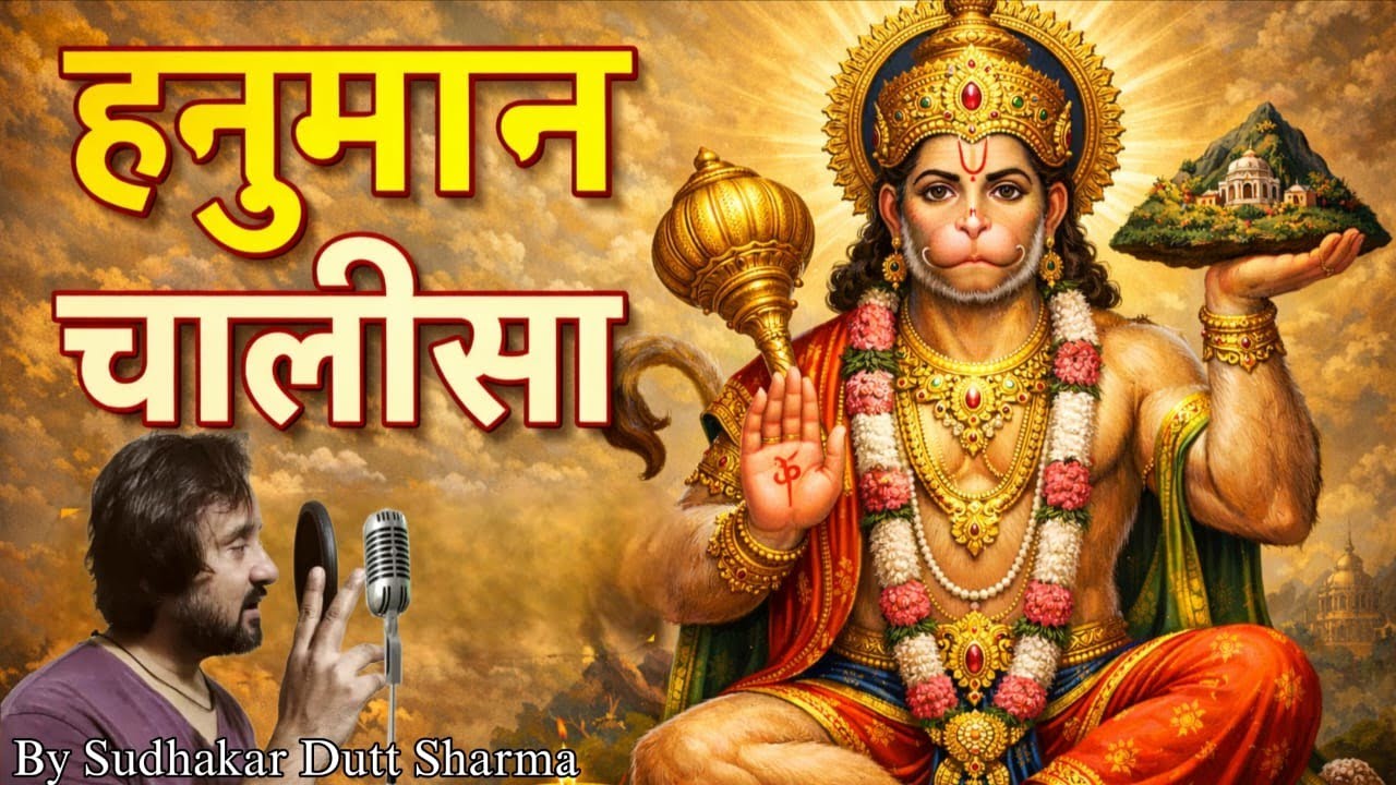 सात बार हनुमान चालीसा |  Sudhakar Dutt Sharma