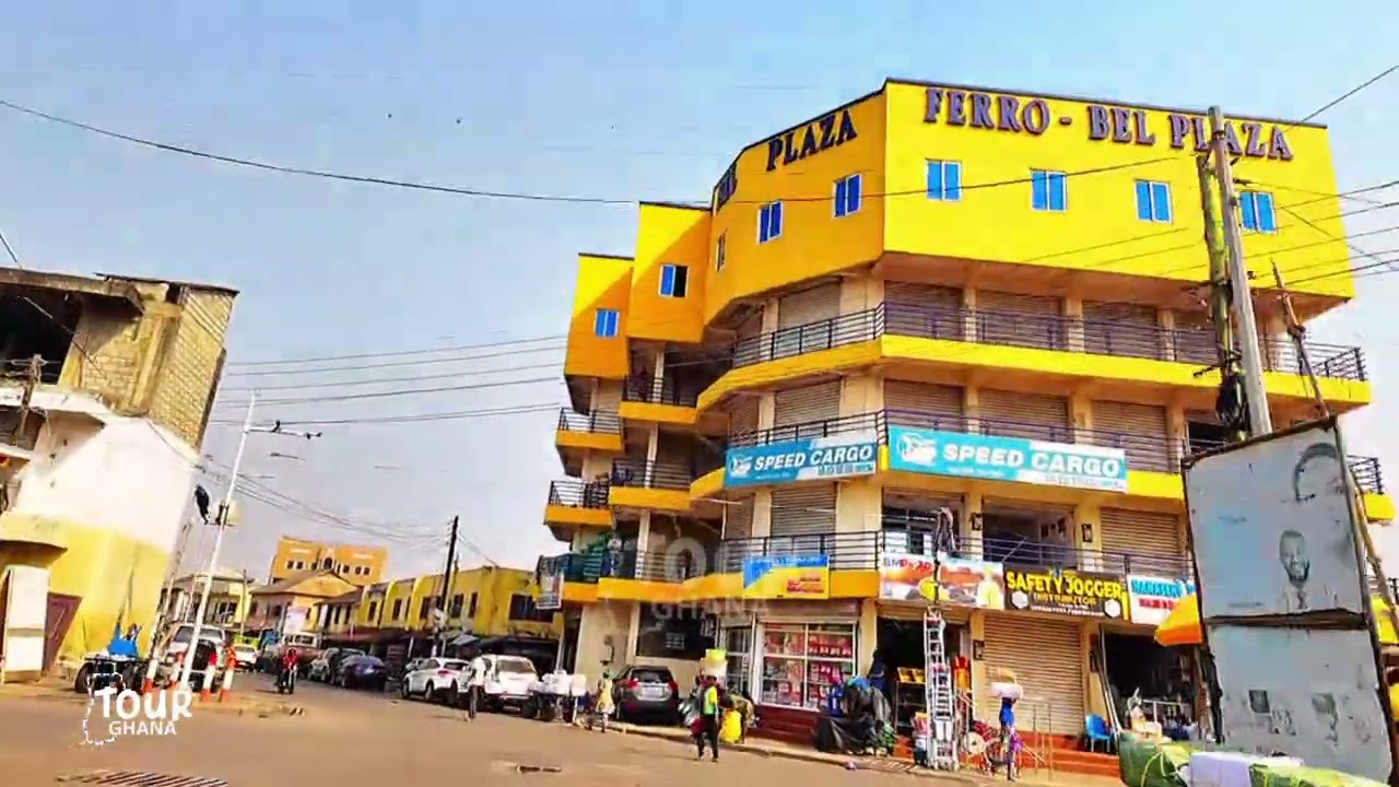 Watch the Former Bank of Ghana, Colourful Accra Post office in 2 minute
