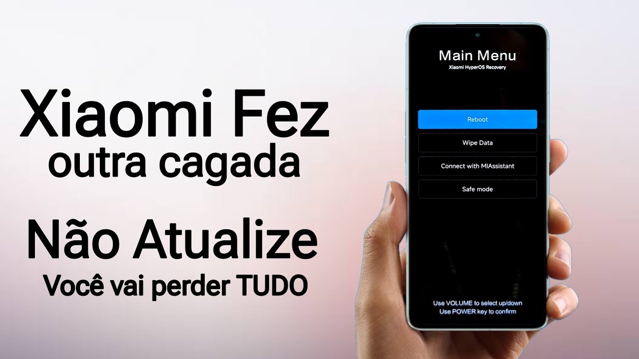 URGENTE🚨- Não Atualize! - Essa Atualização vai dá TELA PRETA NO SEU XIAOMI - VOCÊ VAI PERDER TUDO