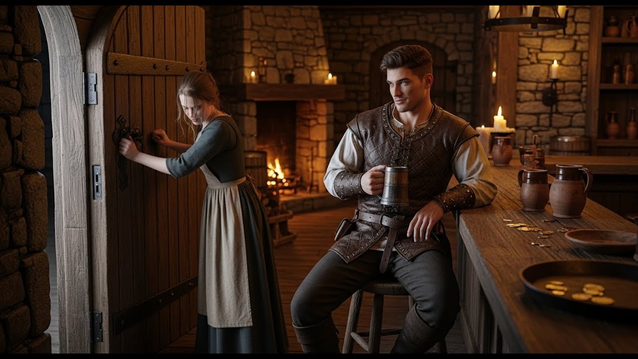 She Was About to Lock Up When the Alpha King Blocked the Door, Gripped Her Wrist, and Whispered...