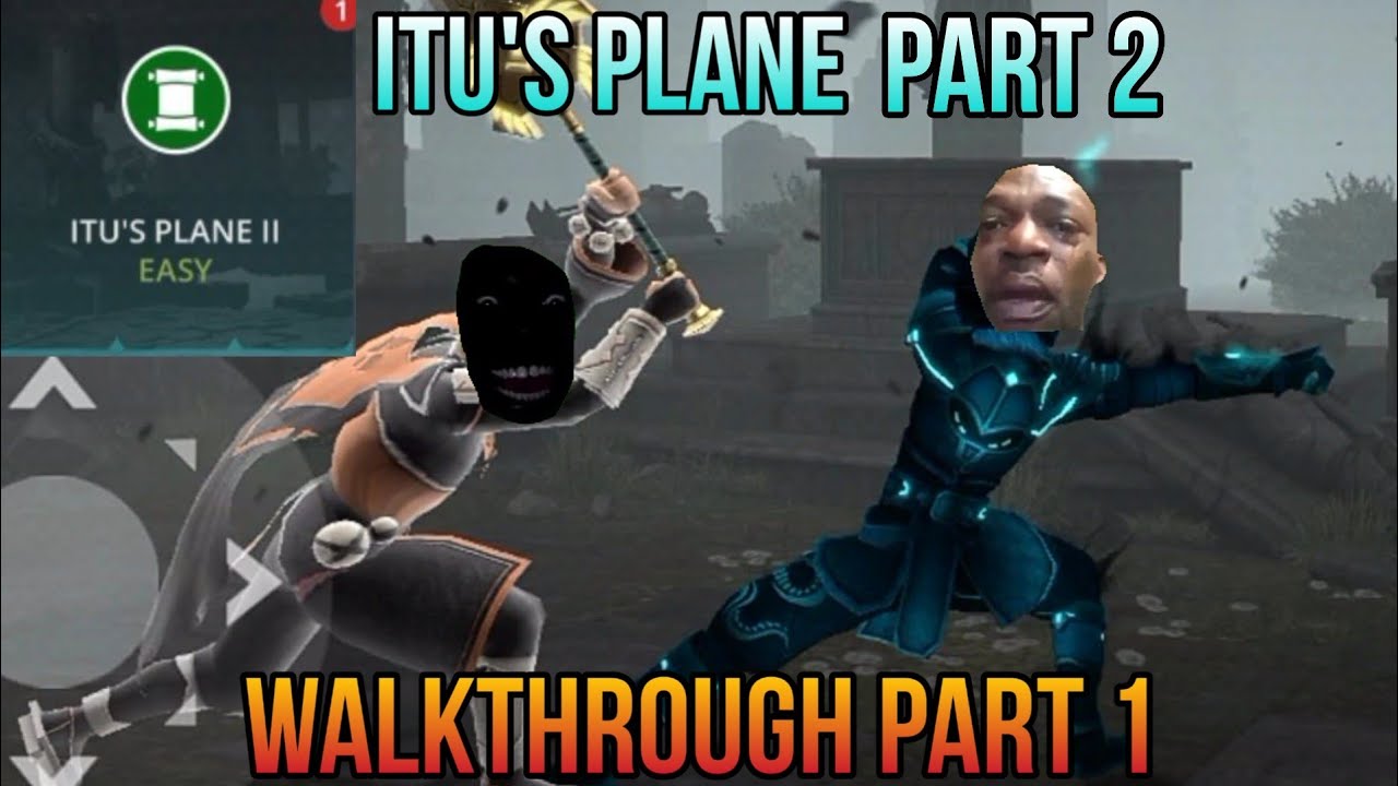shadow fight 3: ITU's plane part 2 || walkthrough part 1.exe? || Blessed gaming