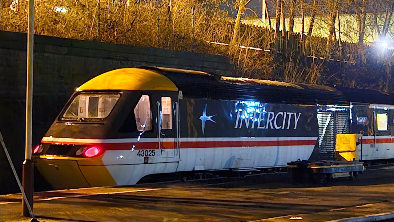 Intercity 125 class 43 '025' arrives at the ELR. | 13/2/26.