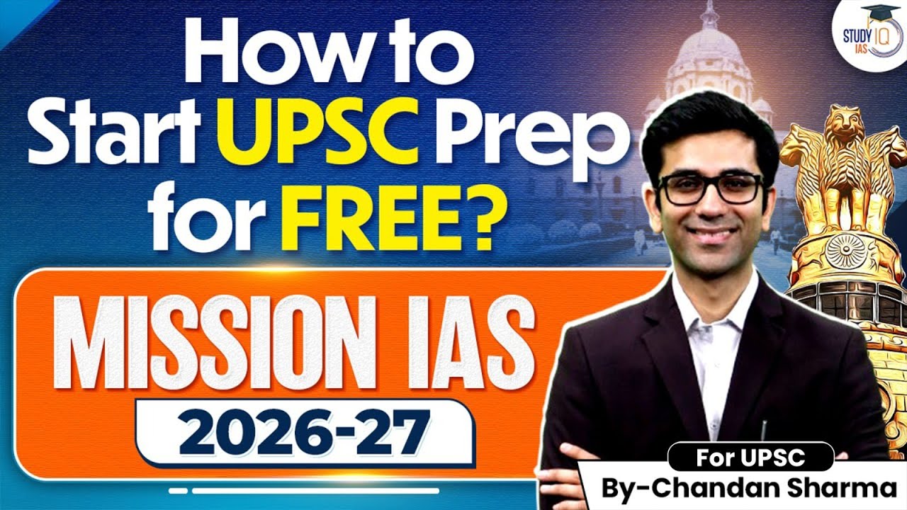 UPSC 2026–27 Preparation at Zero Cost: Free Resources, Timetable & Tips | StudyIQ IAS