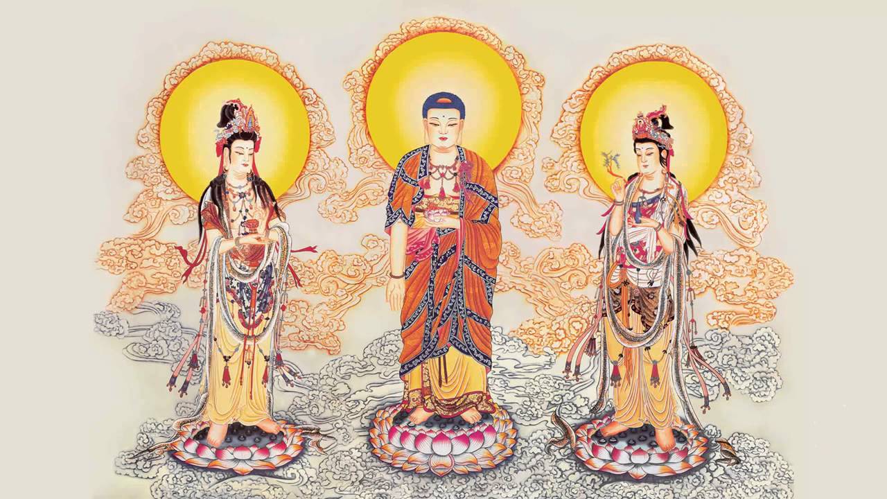 南無阿彌陀佛聖號 六字二音 西方之路 12小時剪輯特長版 高清 Namo Amitabha Chanting