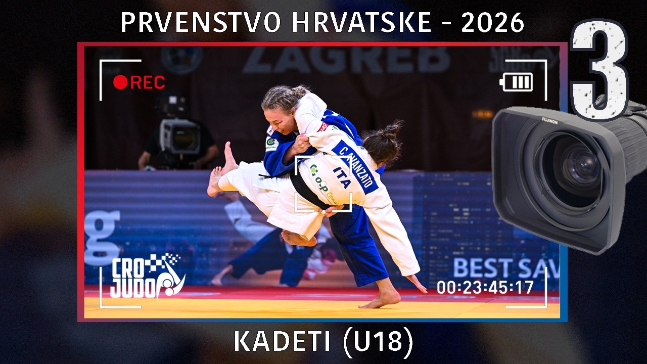 PRVENSTVO HRVATSKE 2026 - KADETI - MAT 3