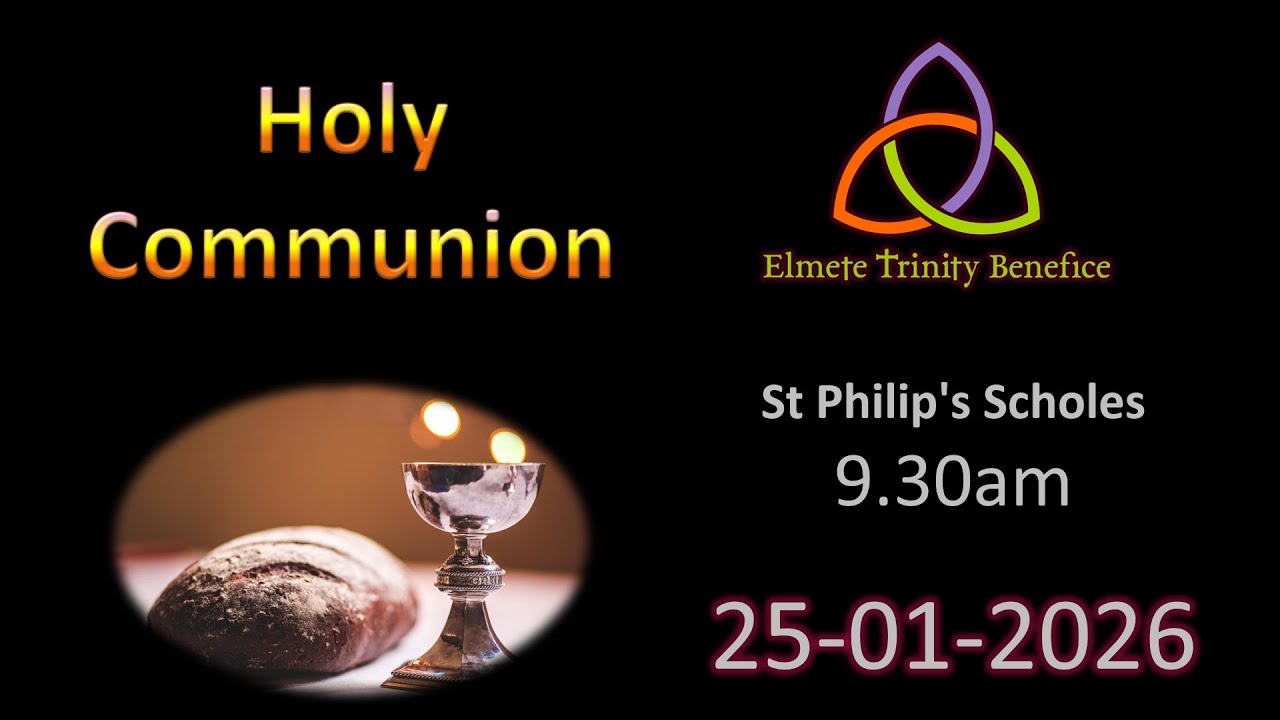 Holy Communion on 25th January 2026