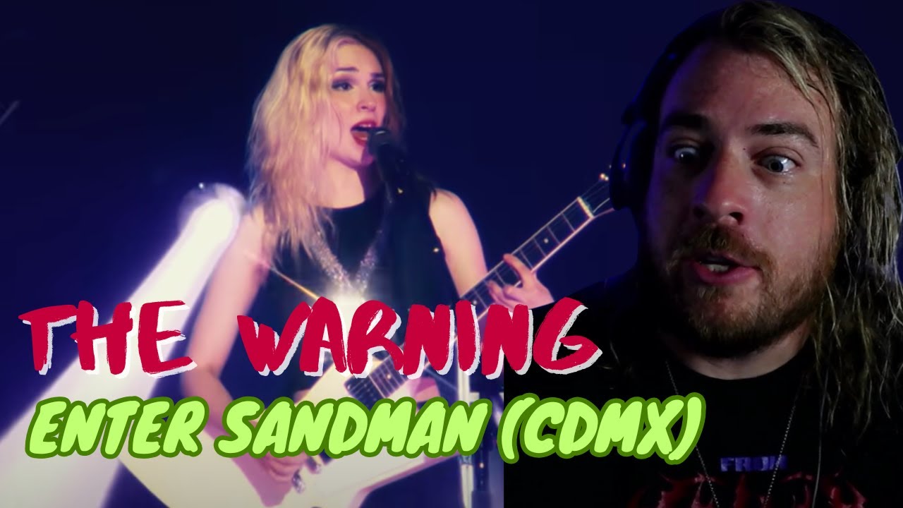 The Warning - Enter Sandman (Live from Pepsi Center CDMX) | Reaction | WOMEN WHO ROCK!