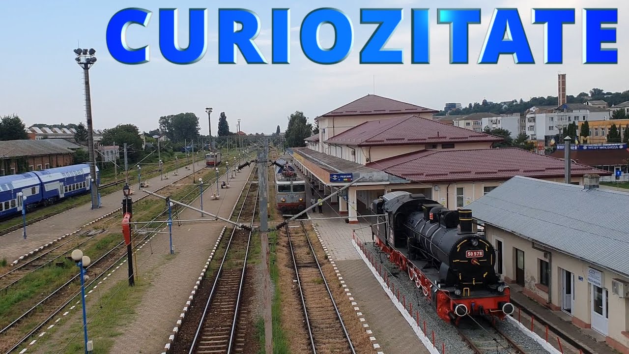 PASCANI | Unde materialul rulant se modernizeaza - Statia, fabrica si ce e in jur