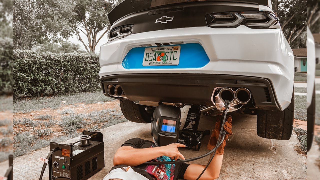 WELDING MY CAMMED CAMARO'S BRAND NEW 3