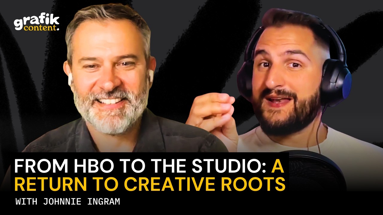 From HBO to the Studio: A Return to Creative Roots with Johnnie Ingram | GRAFIK CONTENT