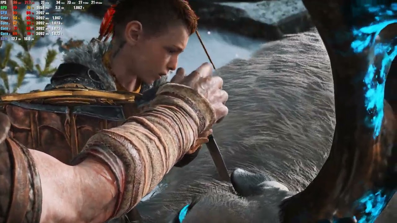 God of War | GeForce GTX 1050 - i5 7300HQ