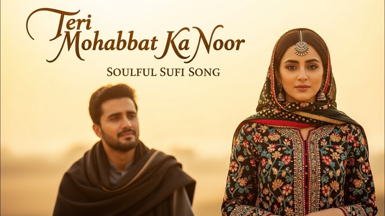 Teri Mohabbat Ka Noor | Soulful Sufi Song | Ishq & Ibadat | Heart Touching Sufi Love