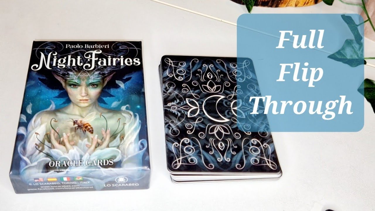 Night Fairies Oracle Flip Through