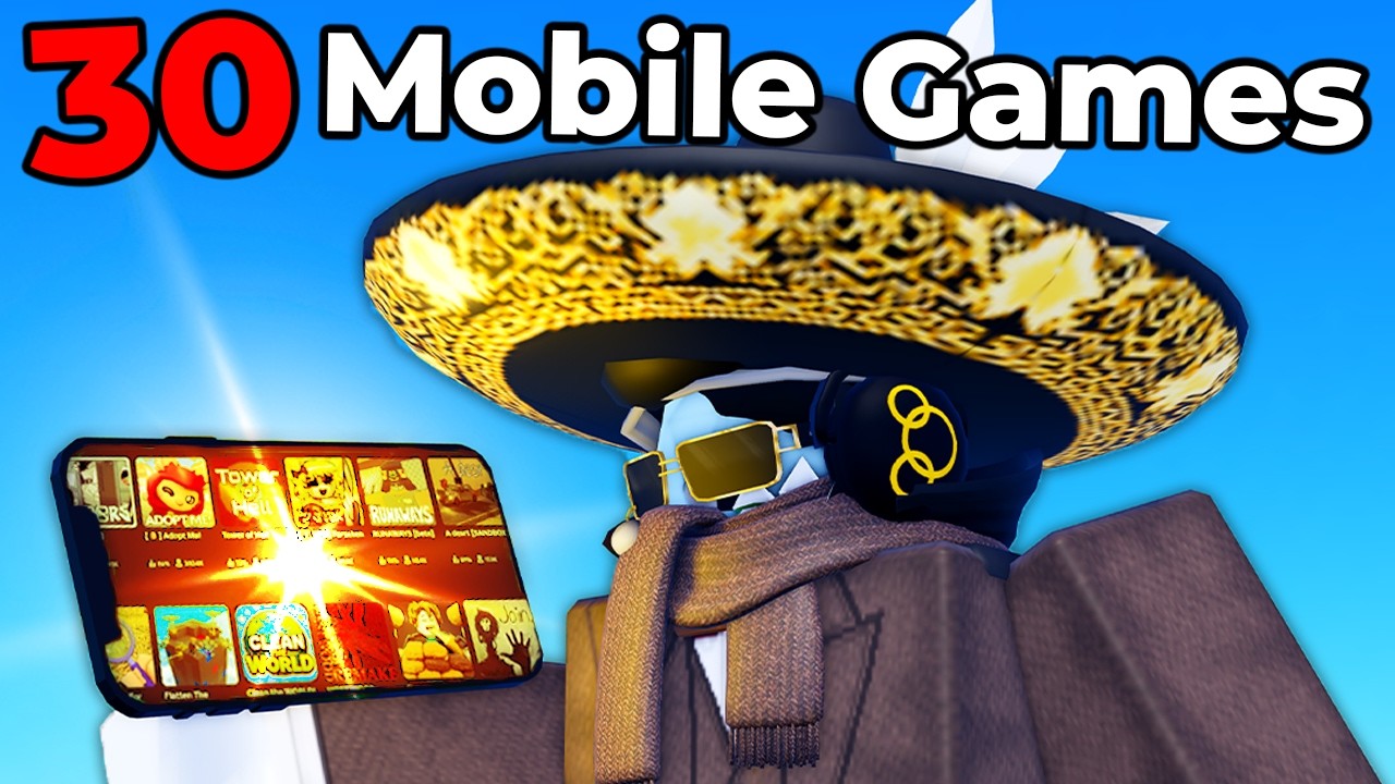 30 Fun ROBLOX Games to Play on Your Phone!