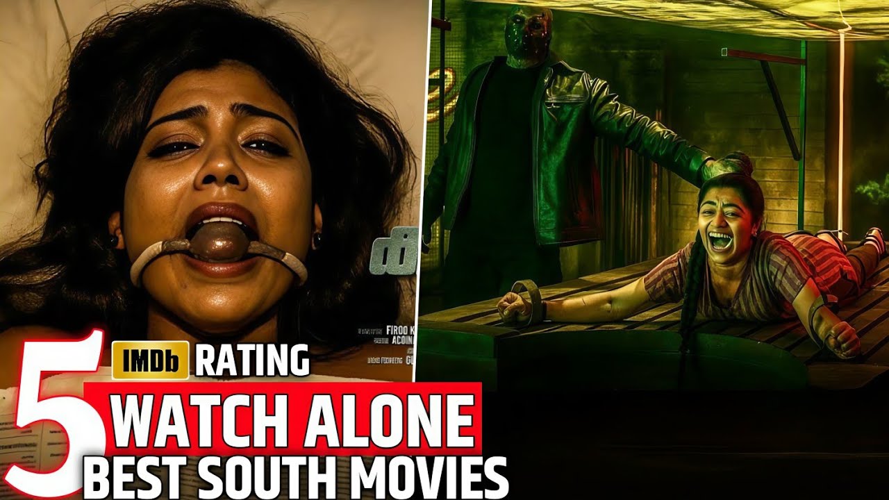 Top 5 Best Crime Mystery Thriller South Indian Hindi Dubbed Movies On YouTube || Netflix, Zee5, ||