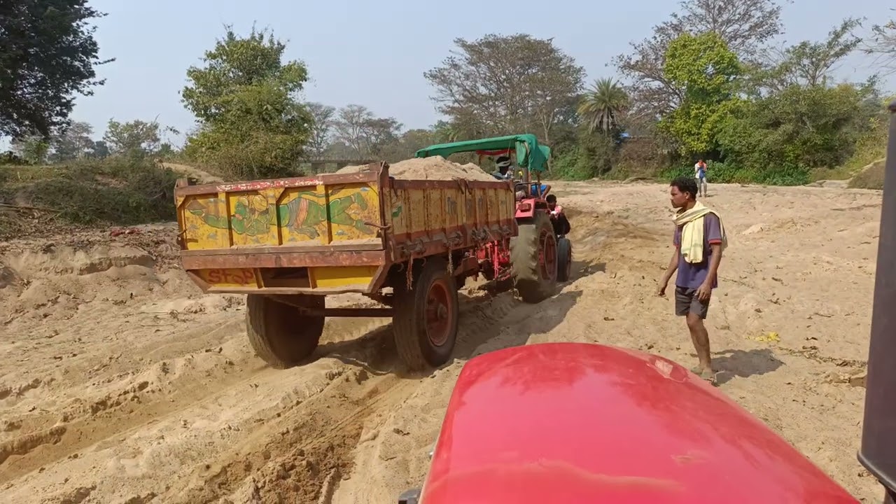 Mahindra tracter ka power 🔥💯