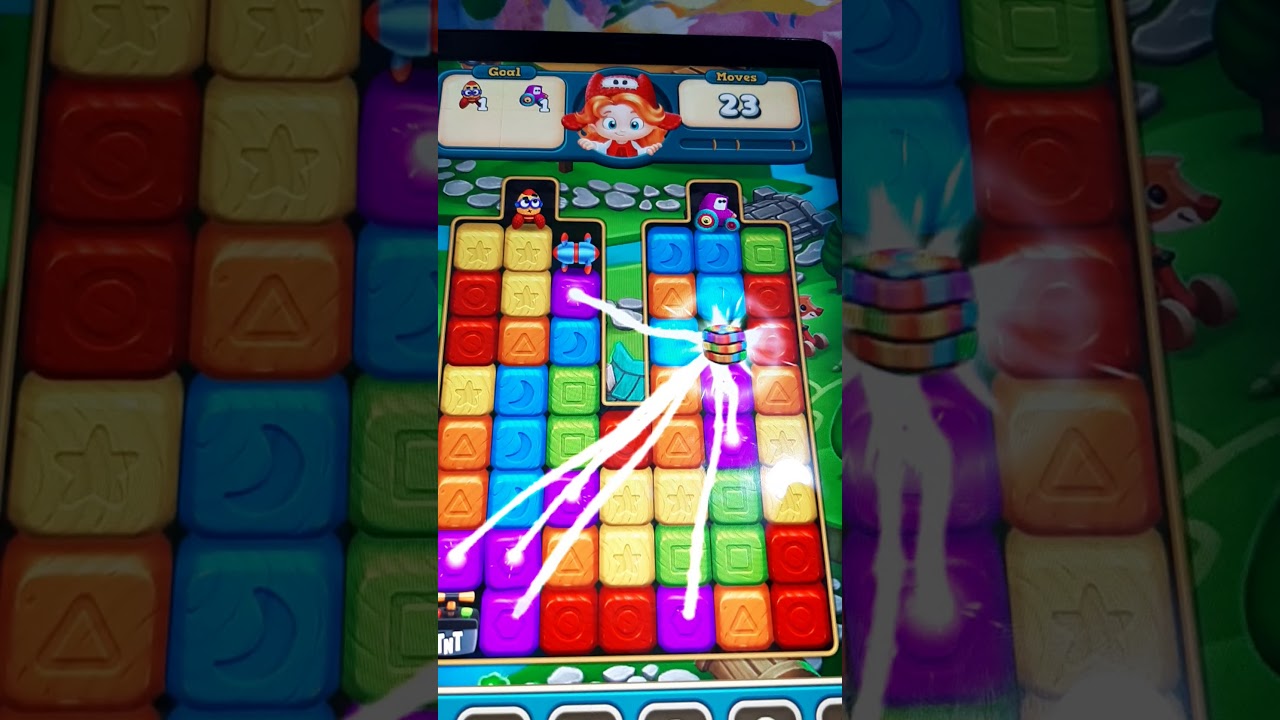 Toy Blast Gameplay On Android Puzzle Game