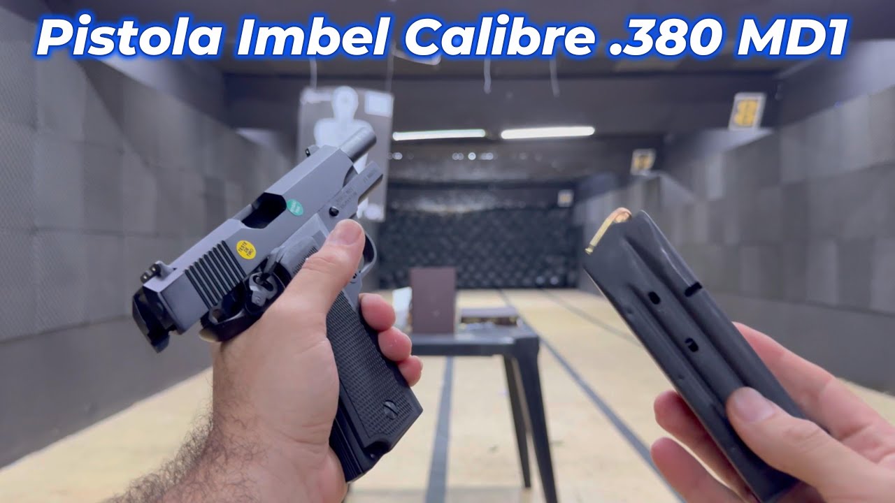 Pistola Imbel Calibre .380 MD1