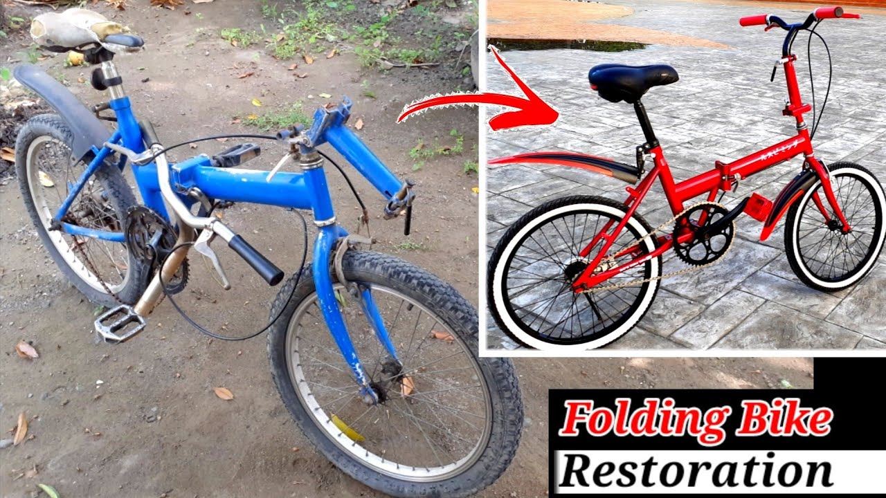 Folding Bike Restoration w/ Japanese Name
