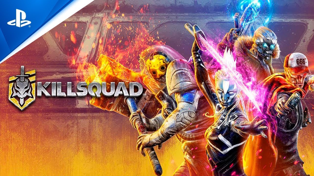 KillSquad (PS4) - co-op top-down twin-stick action RPG - gameplay demonstration