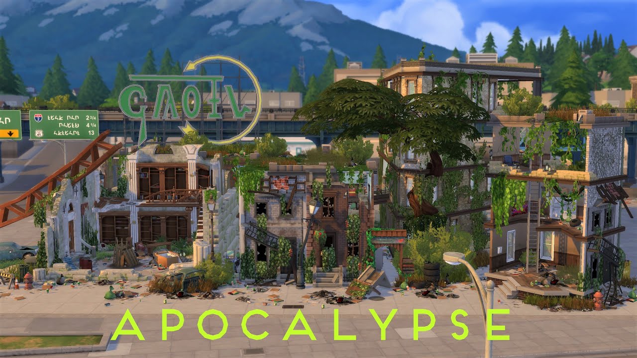POST-APOCALYPTIC SHELTER (The Last of Us) | [No CC] Sims 4 Speed Build