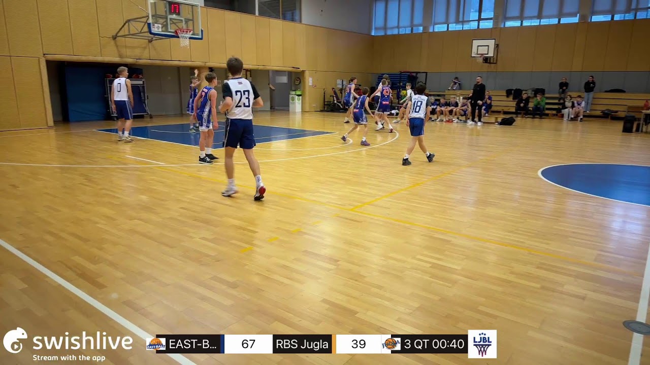 LJBL U-14 puiši, EAST BALL/RTDP-RBS Jugla, 2024/2025
EAST-BALL/RTDP VS RBS Jugla
