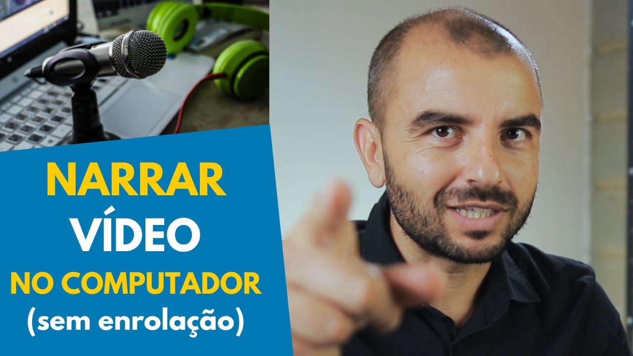 COMO GRAVAR A VOZ EM CIMA DOS V&Iacute;DEOS TUTORIAIS OU AULAS? COMO NARRAR V&Iacute;DEOS PELO COMPUTADOR.