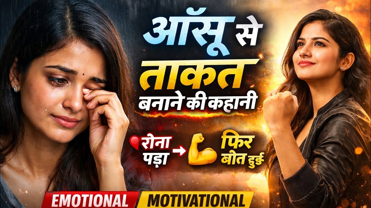  आँसू से ताकत बनाने की कहानी | Emotional Motivational Video | Himmat Aur Jeet #motivationsongs#viral