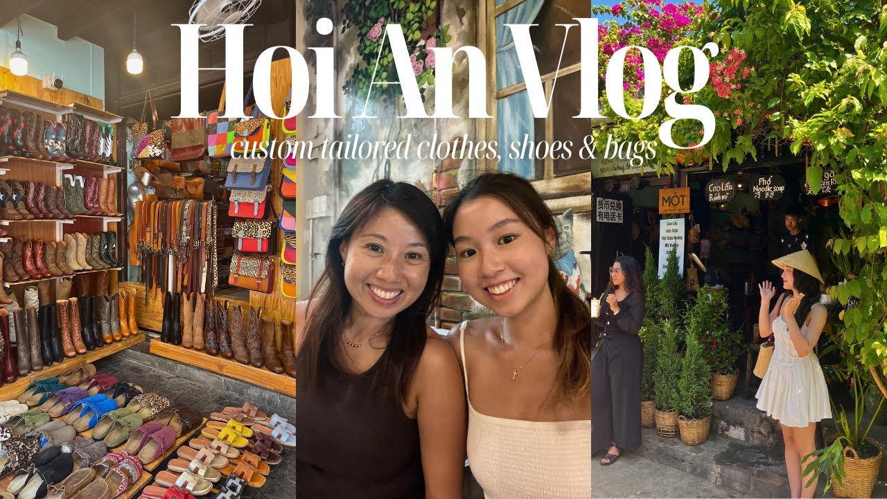 Видеоблог HOI AN | индивидуальный пошив одежды, обуви и сумок + доставка офисной одежды