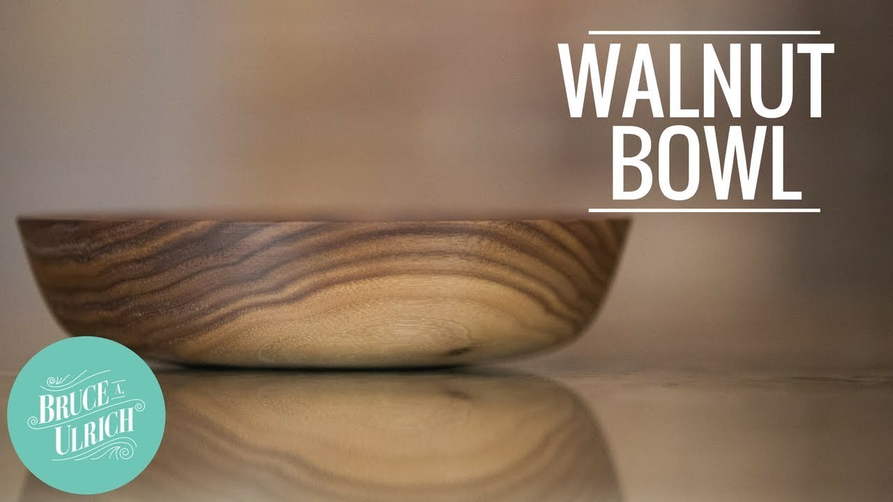 How to Make A Walnut Bowl