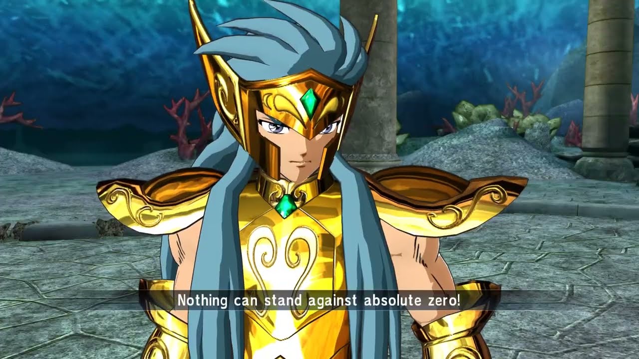 Aquarius Camue (Gold cloth) Vs Pheonix Ikki (God cloth) :Saint Seiya Soldiers Soul PC