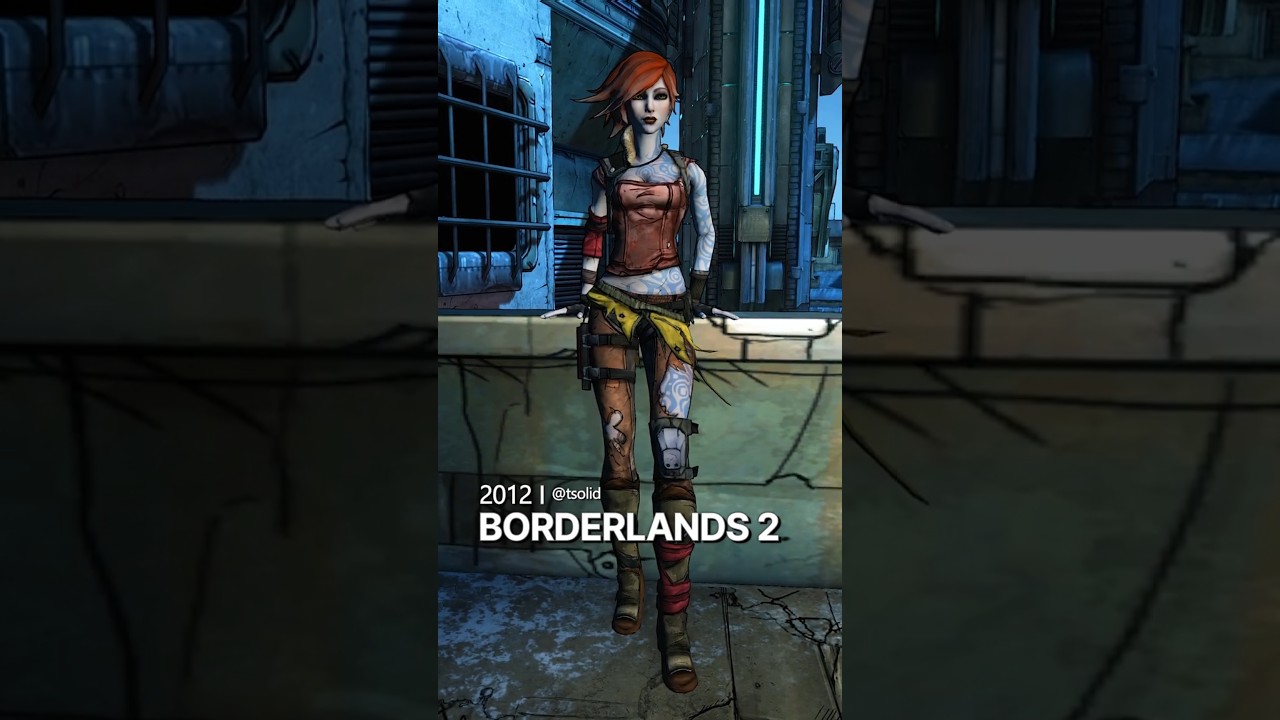Lilith Evolution | Borderlands 1 to Borderlands 4 (2009-2025)