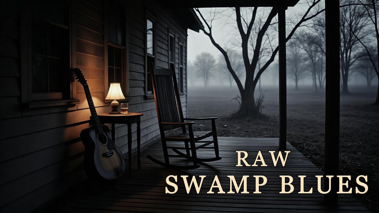 Deep Swamp Solitude Raw Slide Guitar. Instrumental Blues