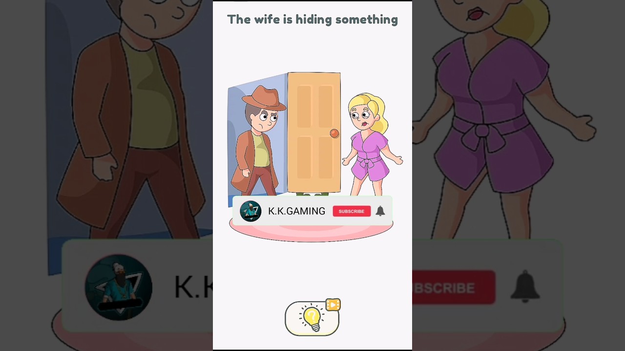 THE WIFE IS HIDING SOMETHING #dop4 #shorts #viral #video