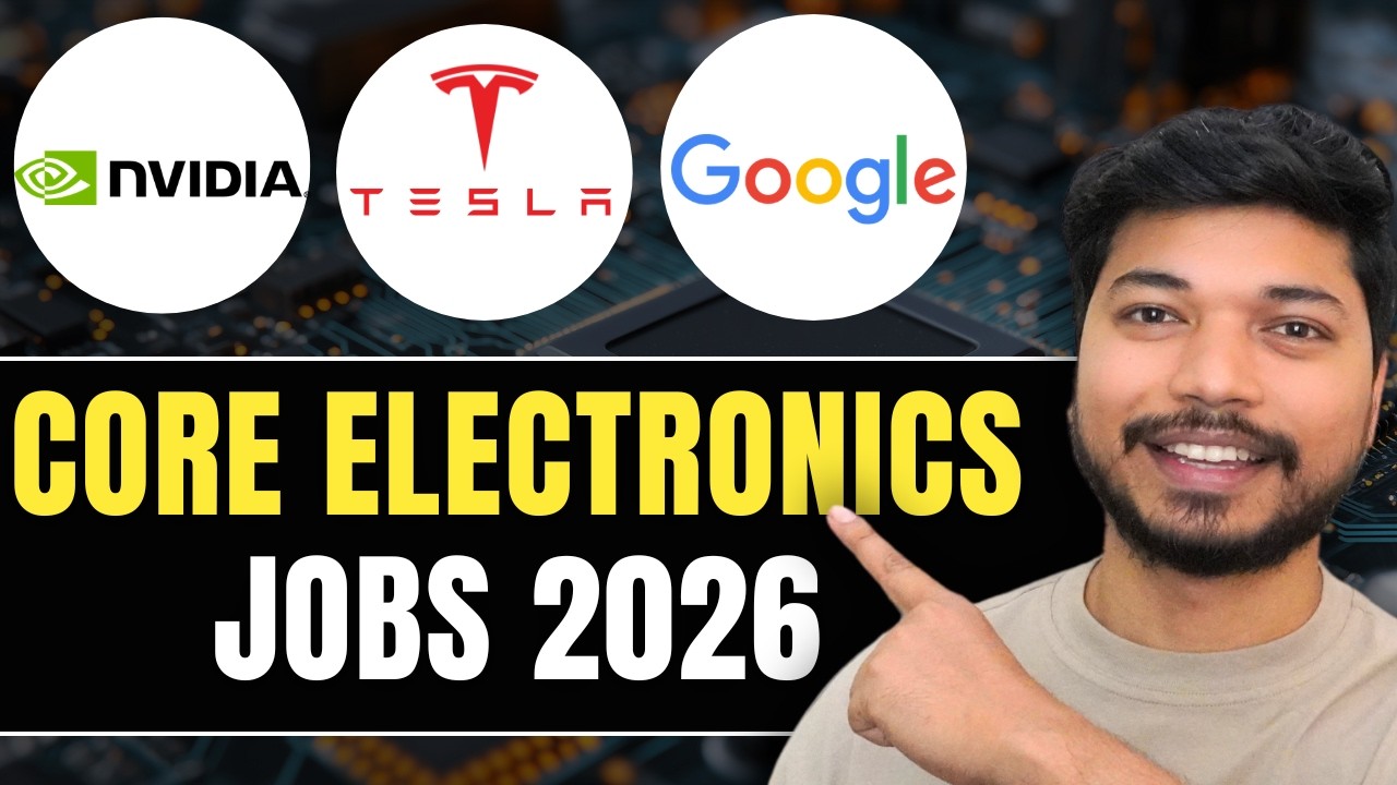 Electronics and Electrical Jobs 2026 🚨 NVIDIA, Tesla, Google, GE Hiring | Apply Now